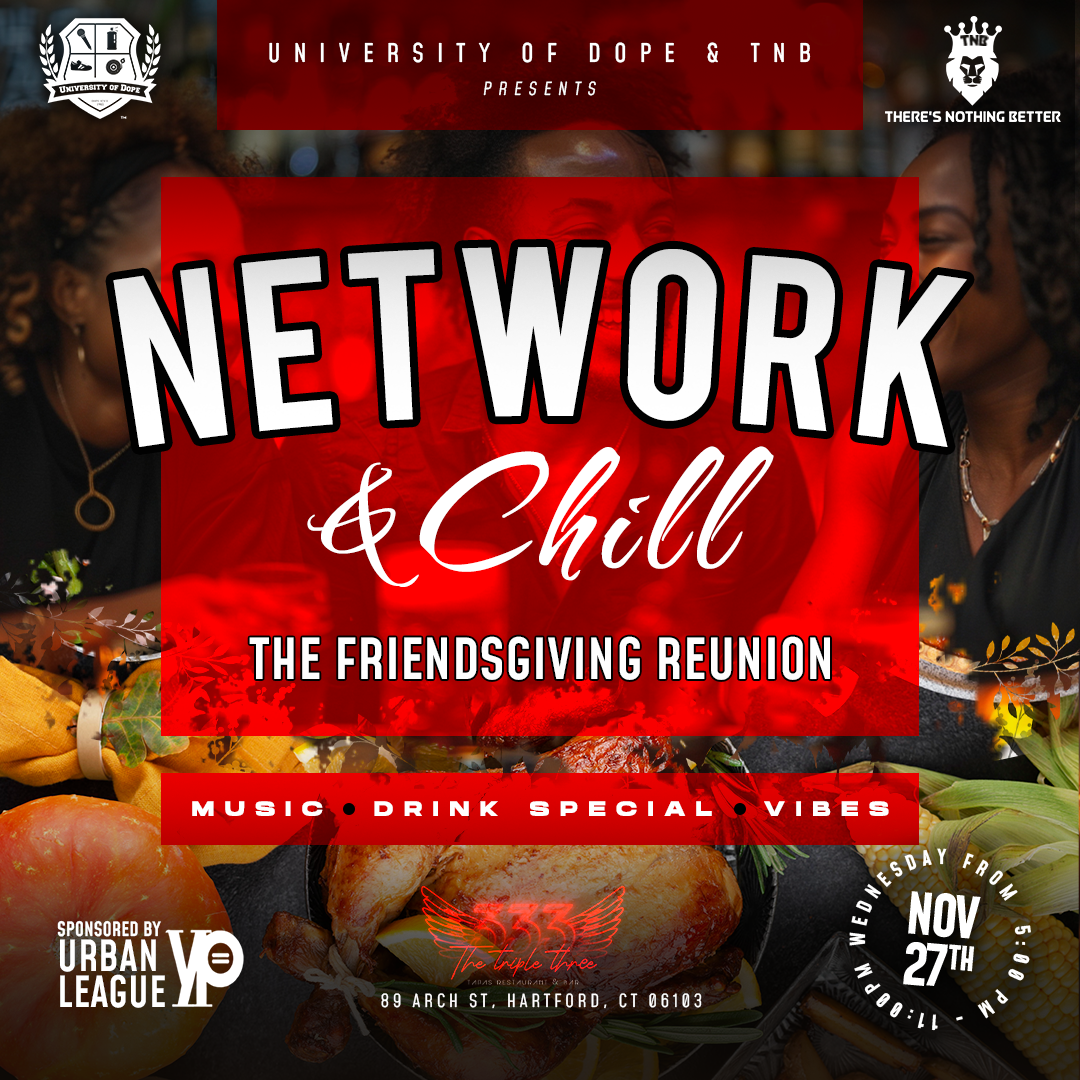 Network and Chill Event poster