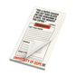 Motivational Paper Chaser Notepad